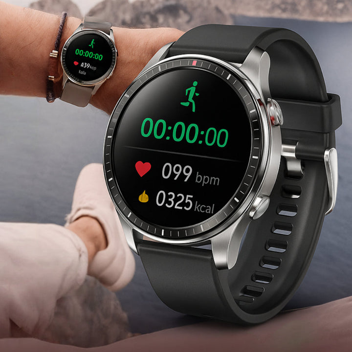 Smartwatch z EKG, ciśnieniem krwi i monitorem tlenu 1