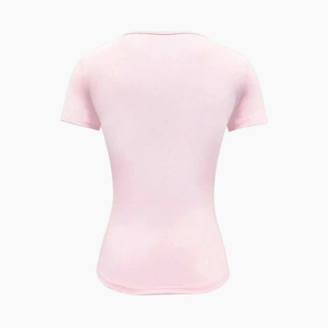 Women's T-Shirt | Fitted Cut | Short Sleeve and Round Neckline | Casual Basic