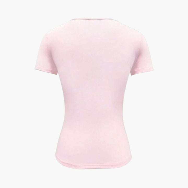Women's T-Shirt | Fitted Cut | Short Sleeve and Round Neckline | Casual Basic