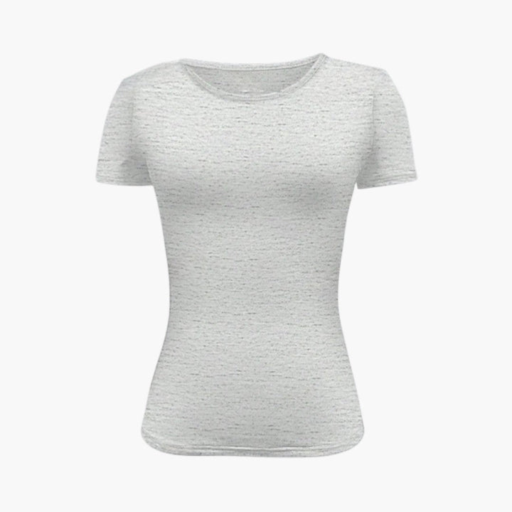 Women's T-Shirt | Fitted Cut | Short Sleeve and Round Neckline | Casual Basic
