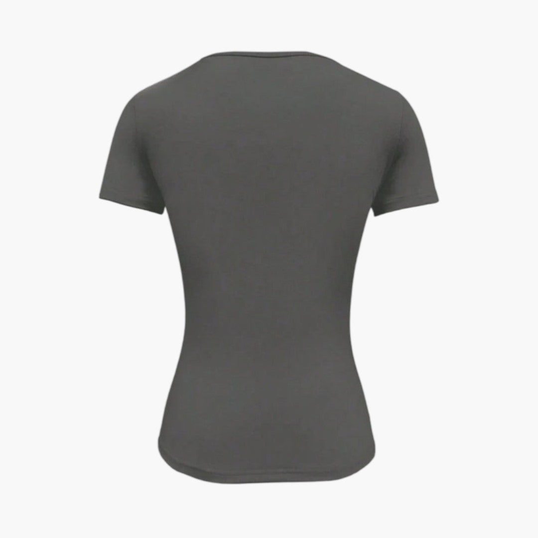 Women's T-Shirt | Fitted Cut | Short Sleeve and Round Neckline | Casual Basic