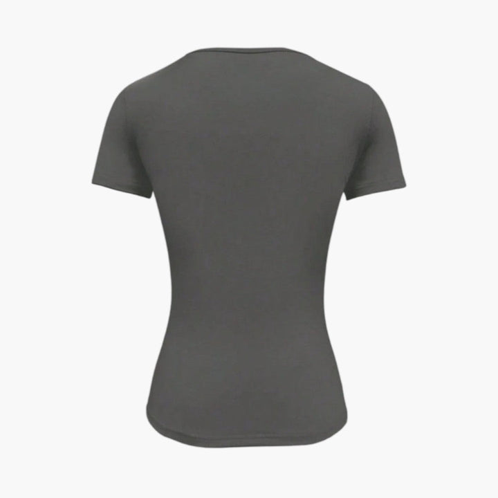Women's T-Shirt | Fitted Cut | Short Sleeve and Round Neckline | Casual Basic