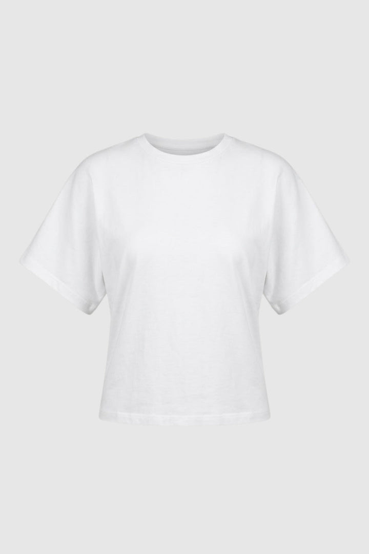 Women's T-Shirt Round Neck Short Sleeve Loose Fit Basic | Casual