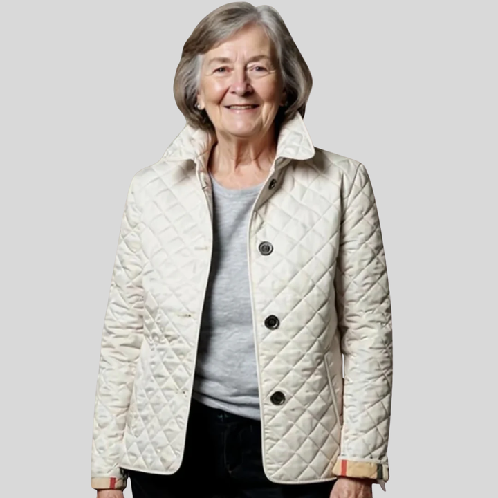 Maria | Women's quilted jacket with collar