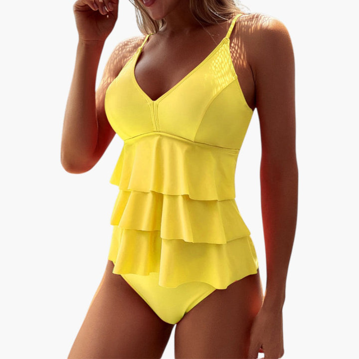 Women's Tankini Swimsuit | Two-Piece Beach Model | Comfort and Style for Summer
