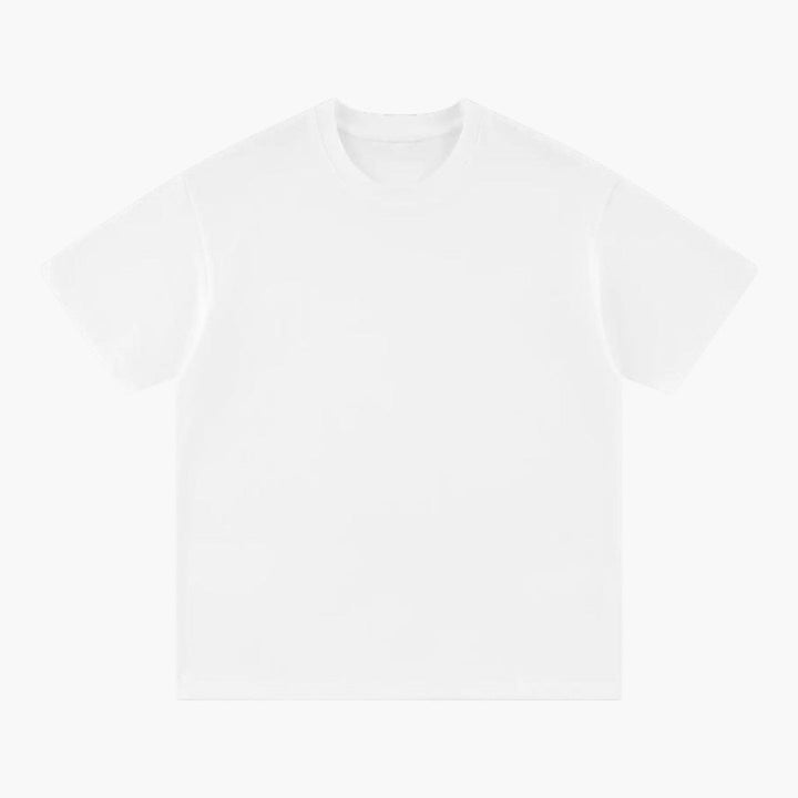 Męski T Shirt Oversize Okrągły Dekolt Luźny Krój Krótki Rękaw | Streetwear