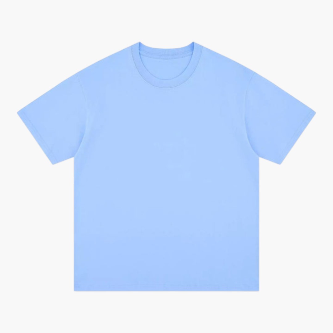 Męski T Shirt Oversize Okrągły Dekolt Luźny Krój Krótki Rękaw | Streetwear