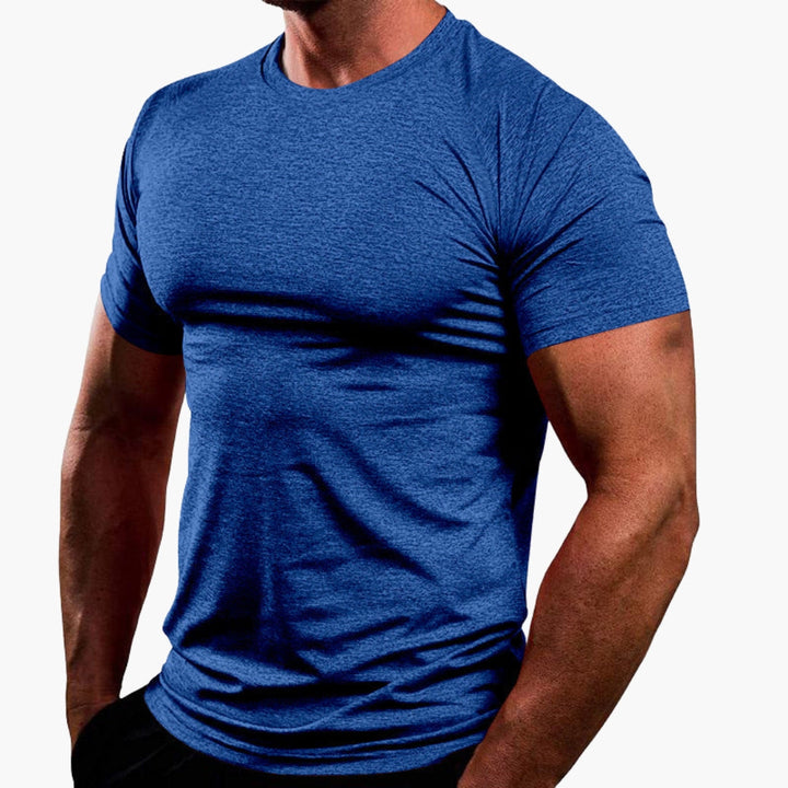 Men's Fitted T-Shirt with Round Neck | Short Sleeve and Modern Cut | Everyday Essential