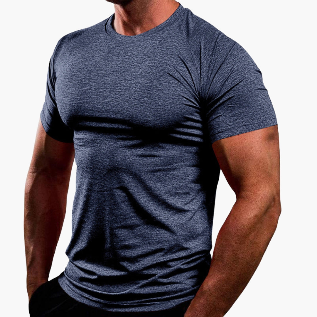 Men's Fitted T-Shirt with Round Neck | Short Sleeve and Modern Cut | Everyday Essential