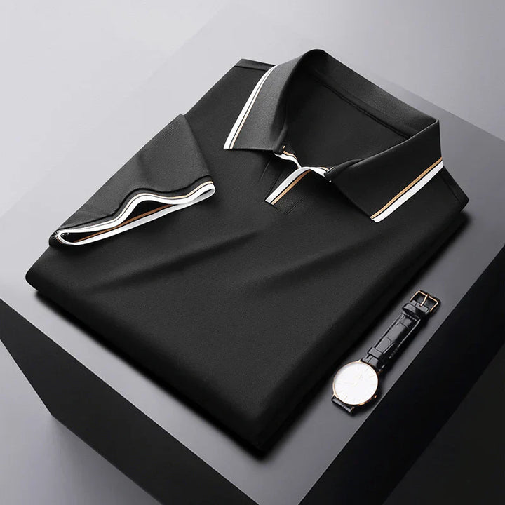 Men's Short Sleeve Polo Shirt with Collar | Casual Style