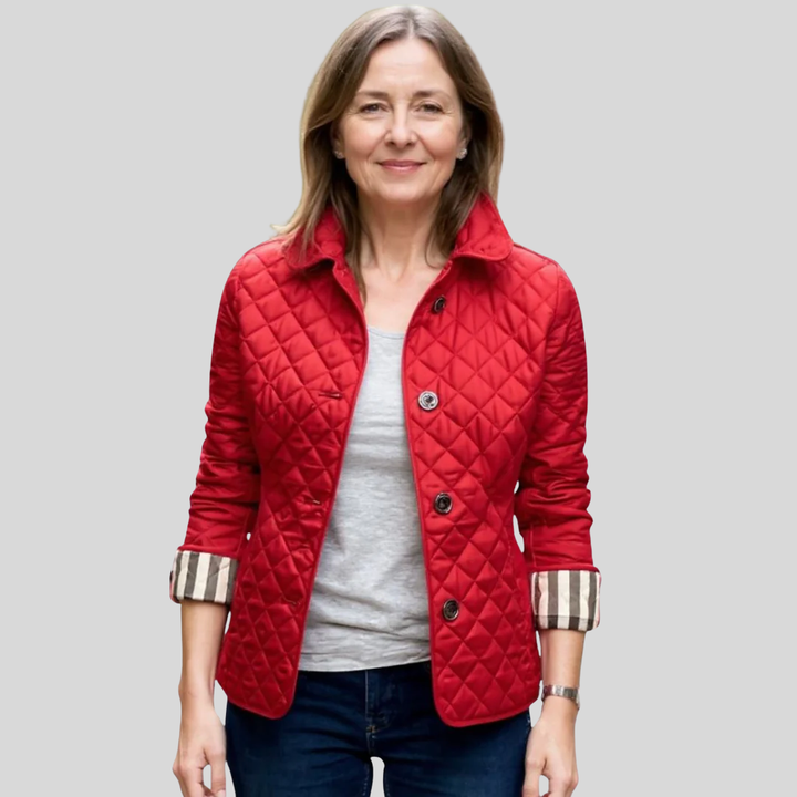 Maria | Women's quilted jacket with collar