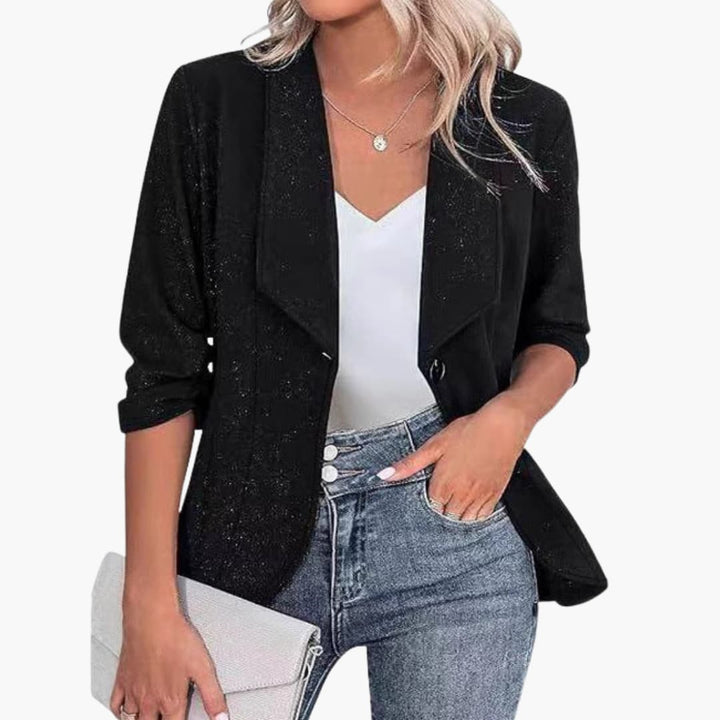 Women's Blazer with Shiny Details | Elegant Cut | Style for Special Occasions