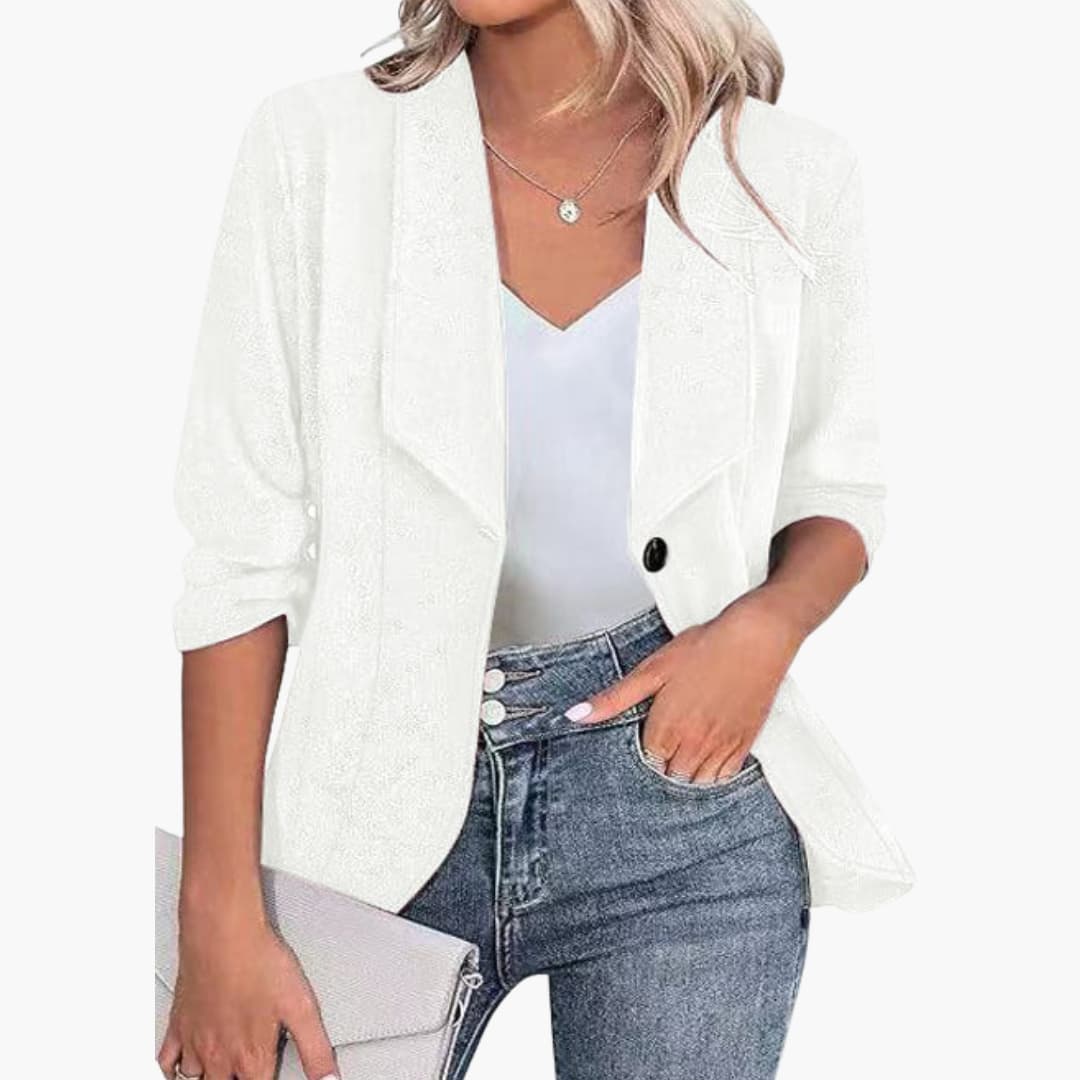 Women's Blazer with Shiny Details | Elegant Cut | Style for Special Occasions