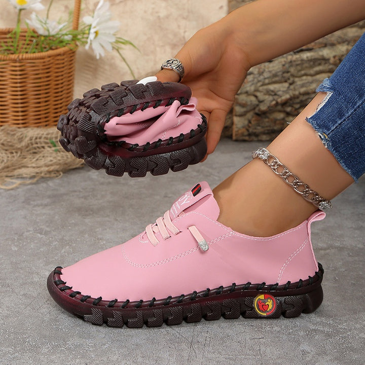 Damskie Sneakersy Wsuwane Color Block | Casualowy Styl