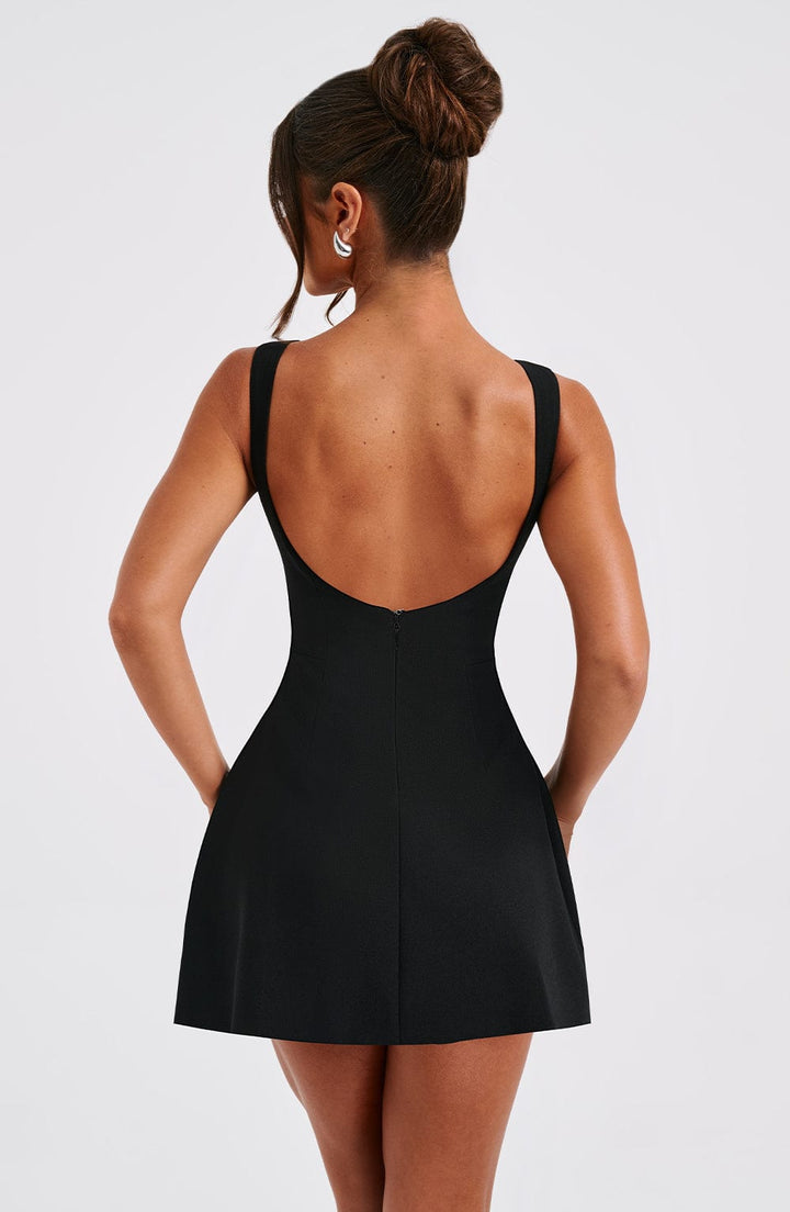 Women's Sleeveless Mini Dress | Flared Skater Style Dress