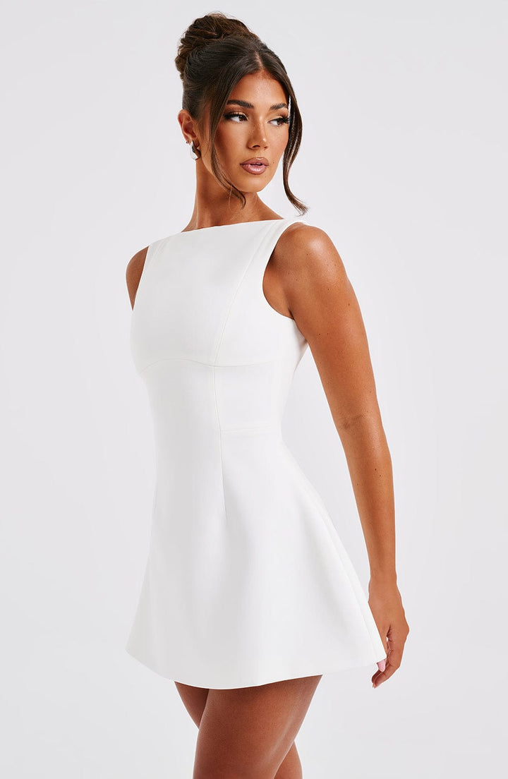 Women's Sleeveless Mini Dress | Flared Skater Style Dress