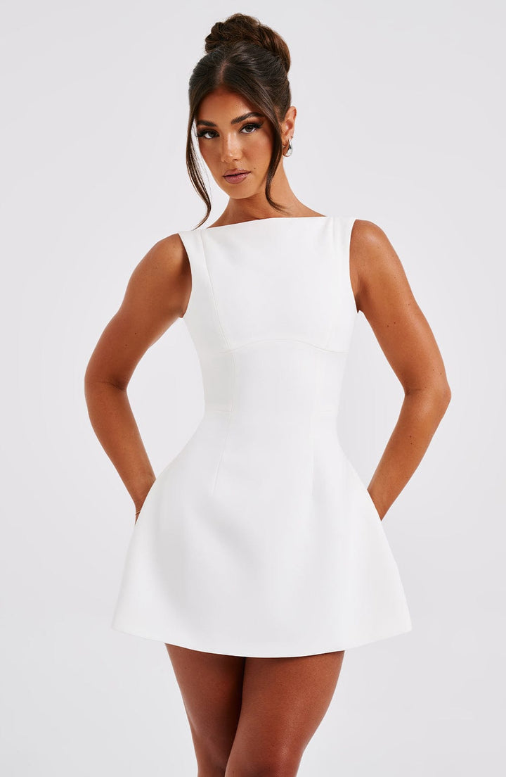 Women's Sleeveless Mini Dress | Flared Skater Style Dress