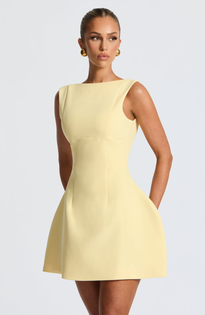 Women's Sleeveless Mini Dress | Flared Skater Style Dress