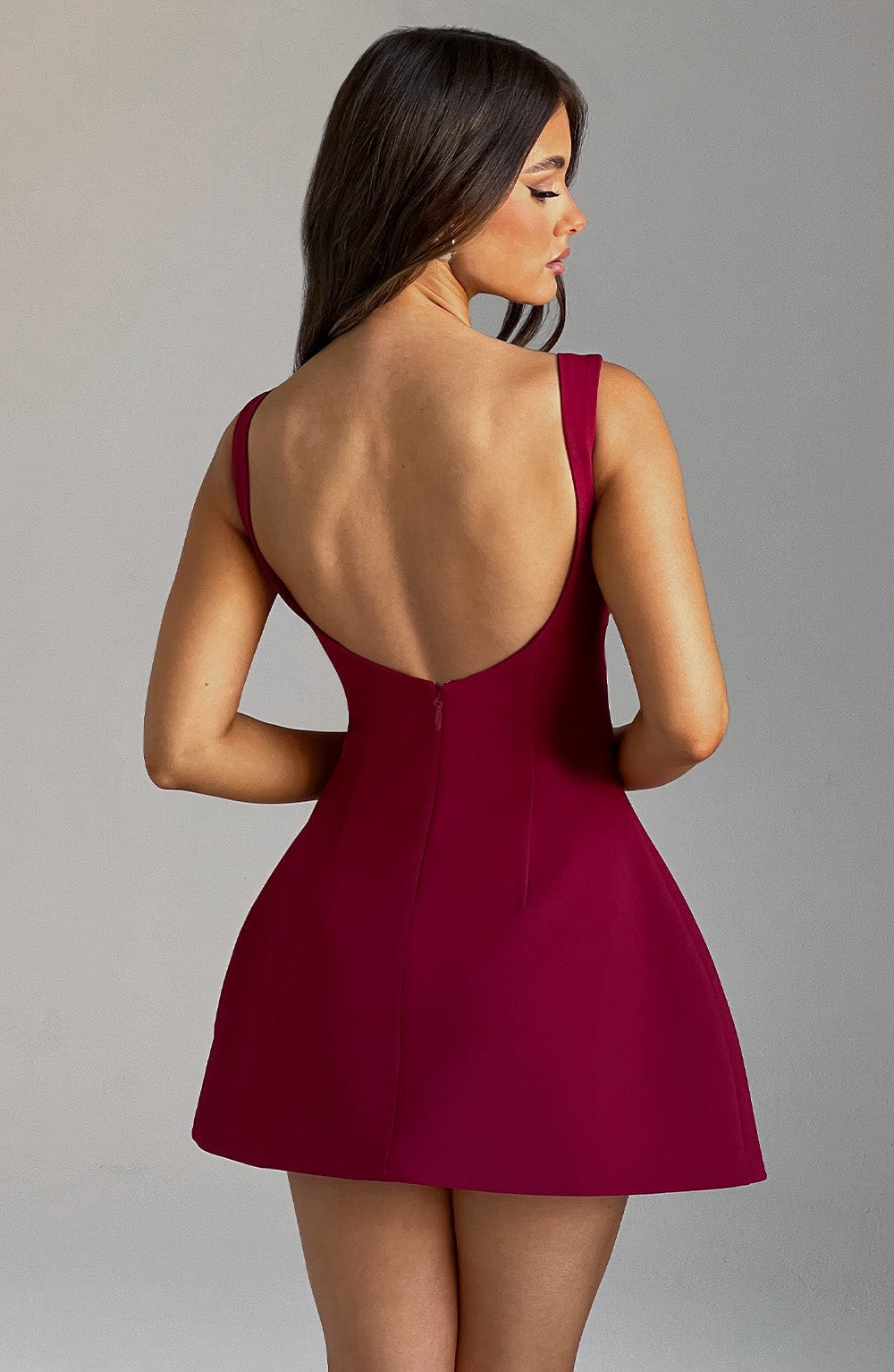 Women's Sleeveless Mini Dress | Flared Skater Style Dress