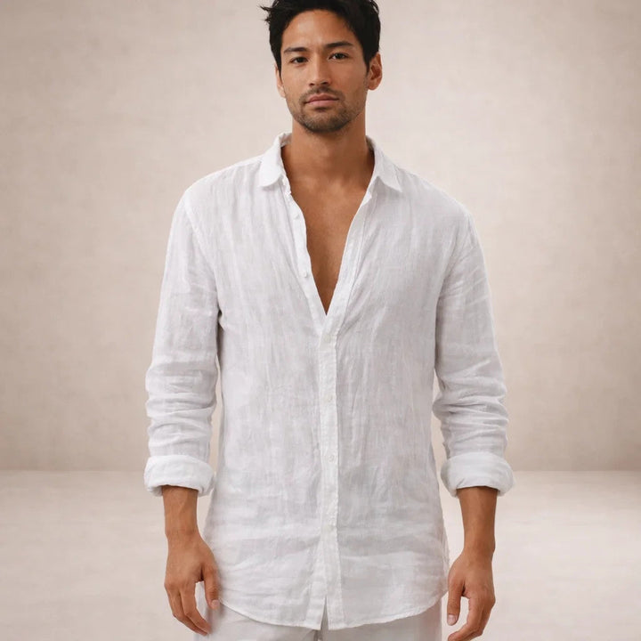 Szymon | Men's Linen Shirt for Summer
