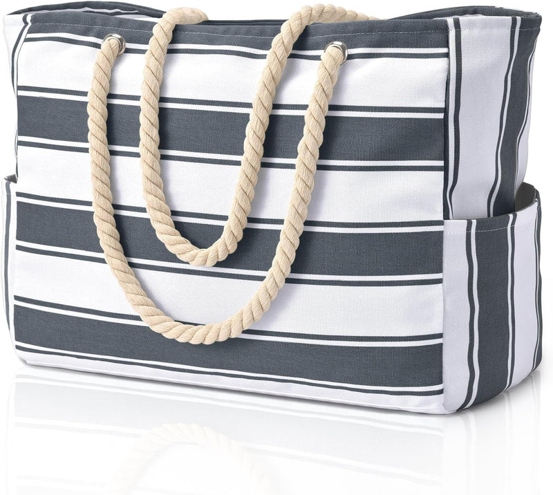 Duża torba plażowa shopper