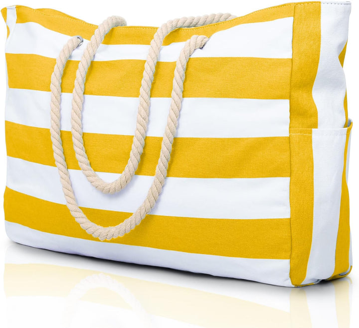 Large beach shopper bag