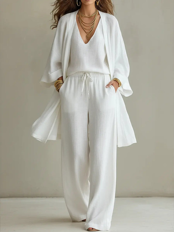 Klara | Women's minimalist three-piece set