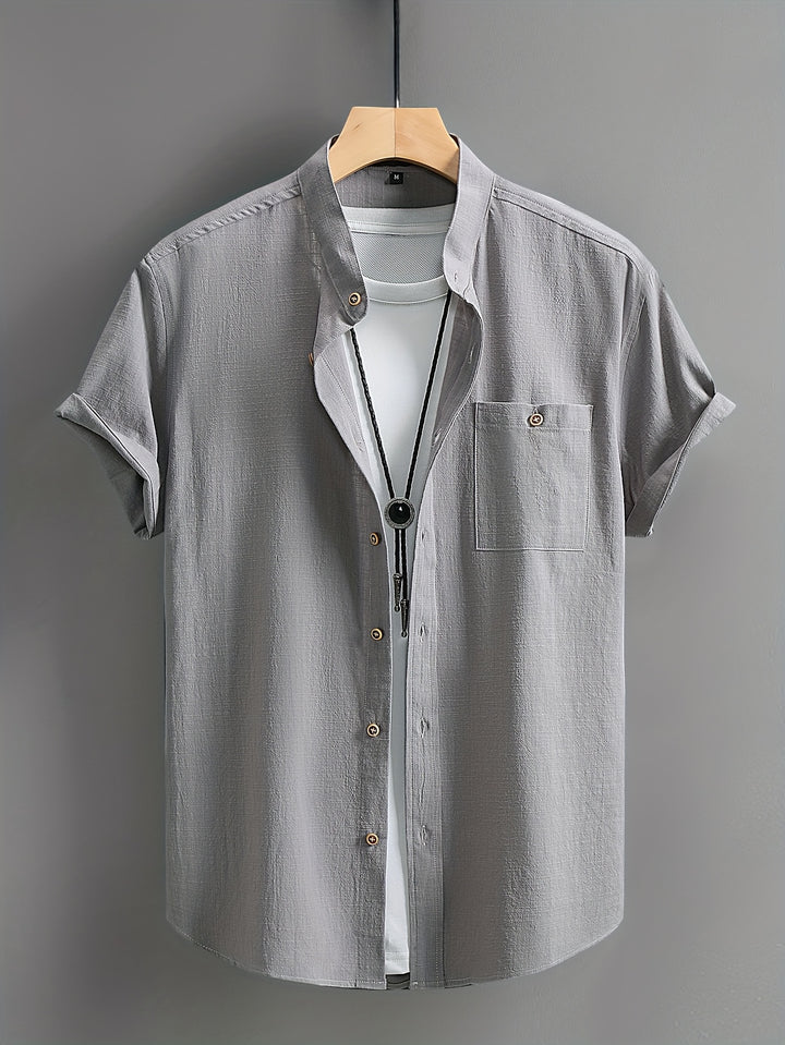 Damian | Men's Casual Short Sleeve Shirt