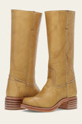Women's Knee-High Boots with Block Heel | Round Toe