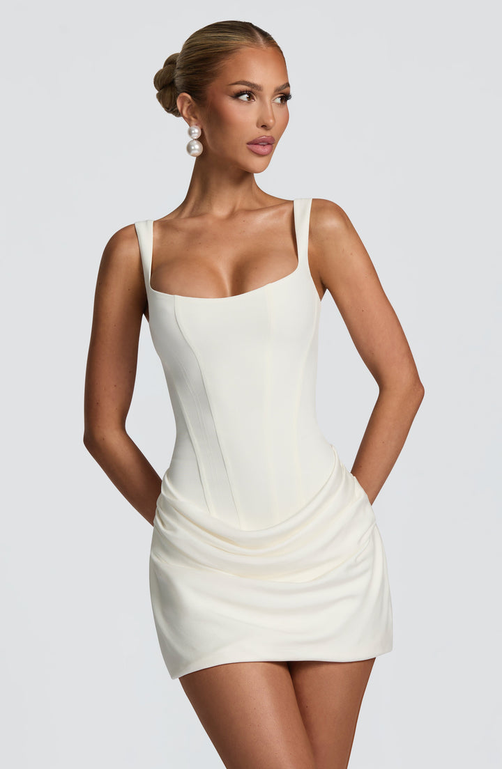 Women's Smooth Mini Dress | Panel Construction
