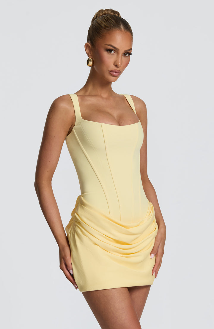 Women's Smooth Mini Dress | Panel Construction