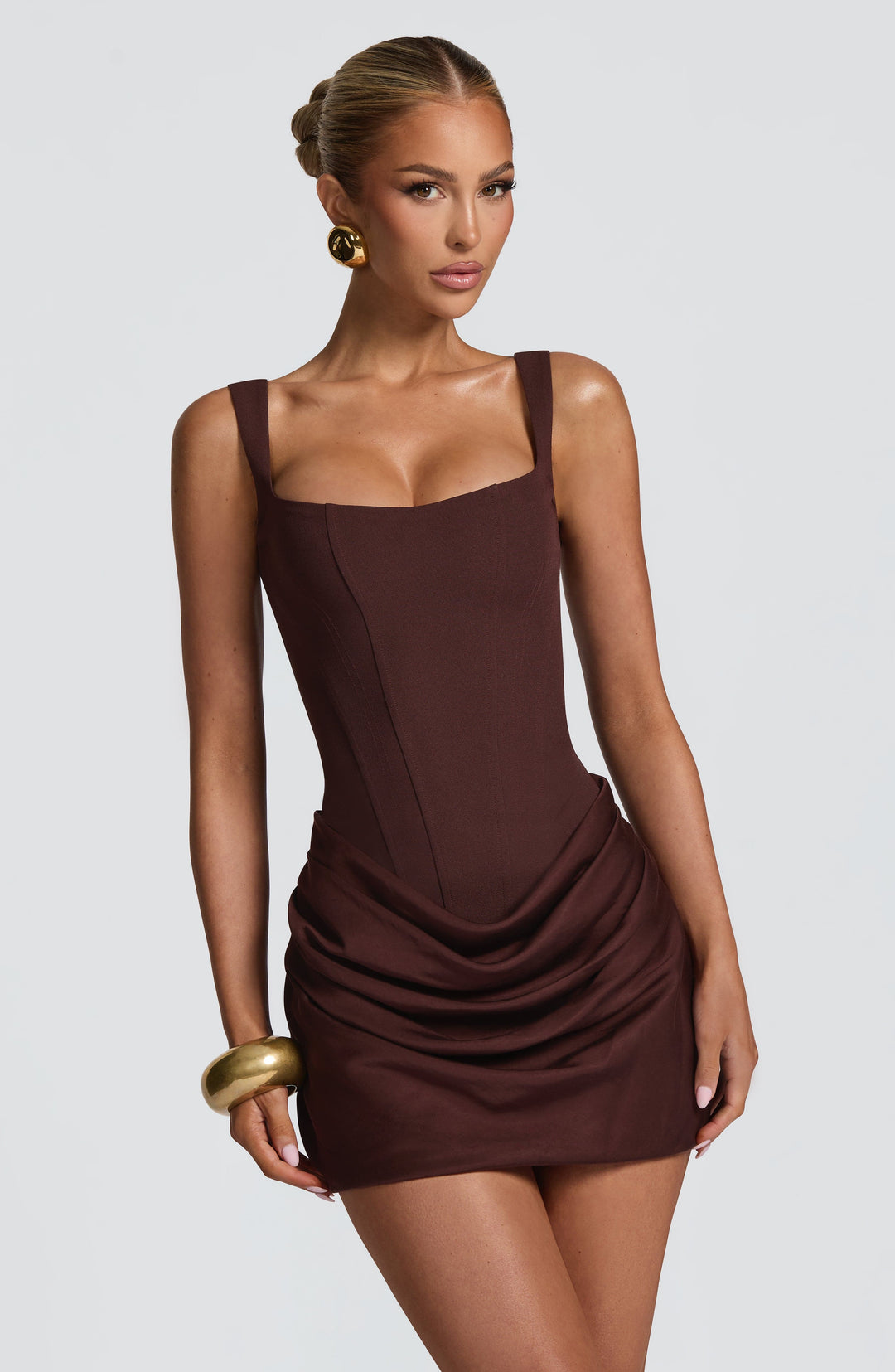 Women's Smooth Mini Dress | Panel Construction