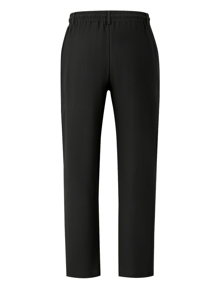 Men's Everyday Pants Straight Leg Drawstring Waist Pants | Regular Fit