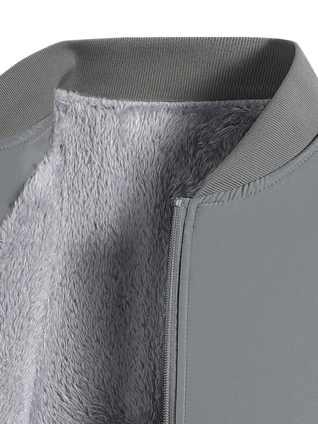 Men's Casual Jacket | Bomber Jacket with Fleece Lining | Regular Fit | For Cooler Days