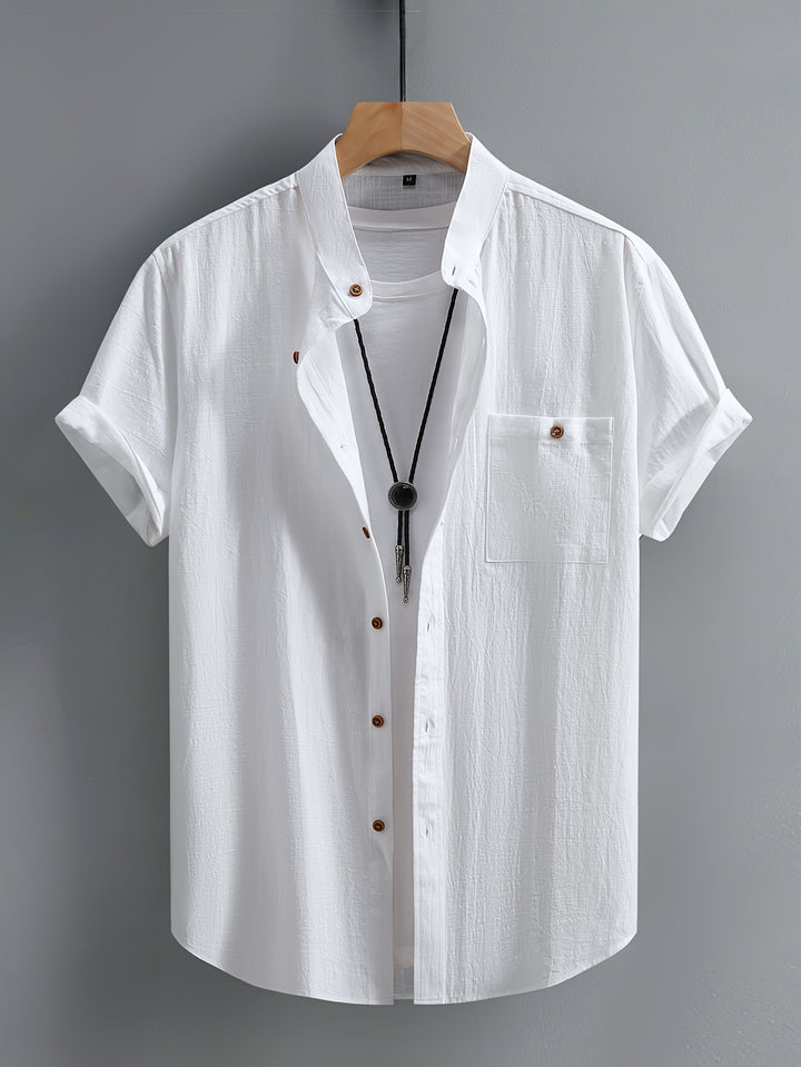 Damian | Men's Casual Short Sleeve Shirt
