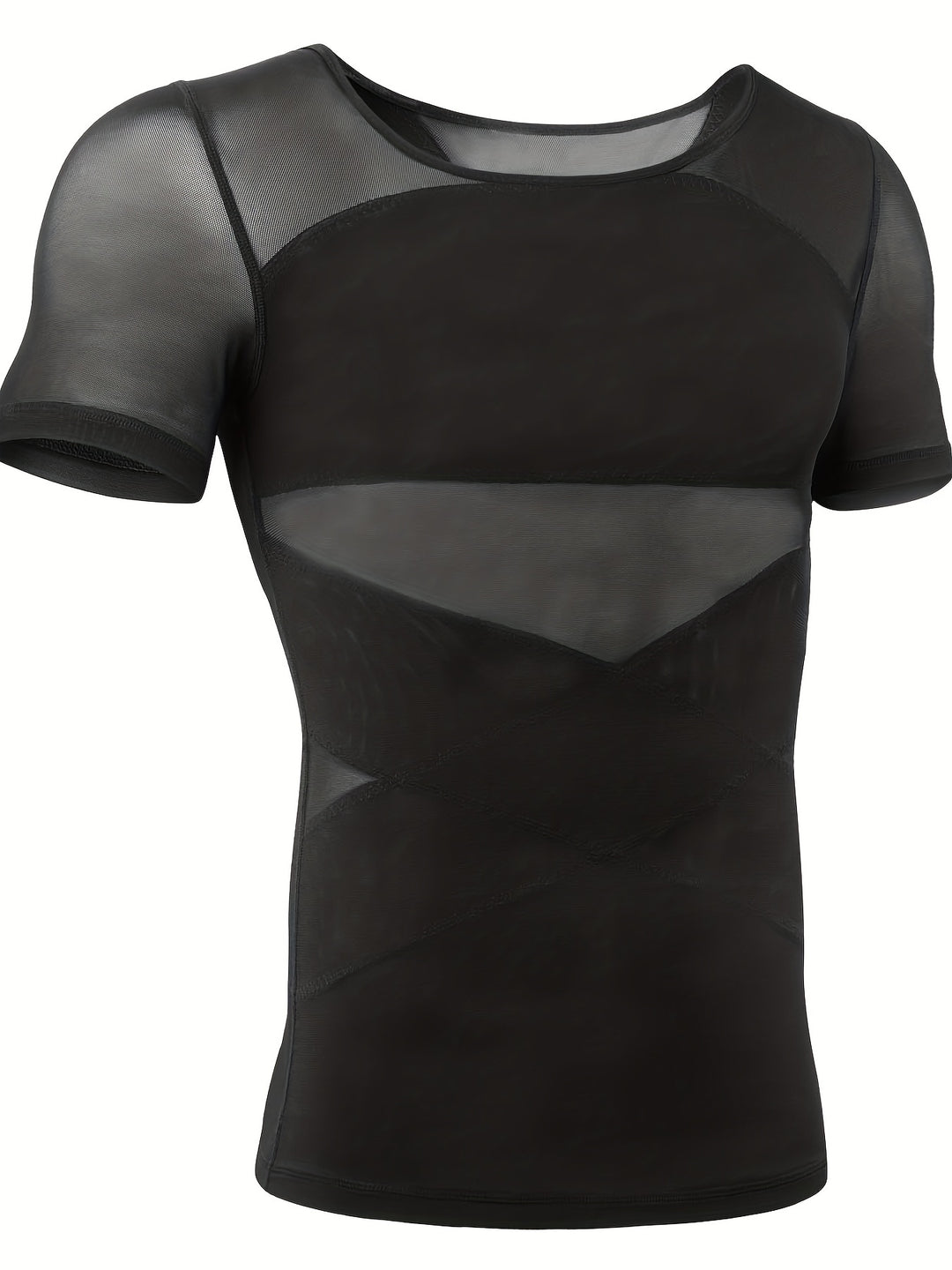Men's Compression Shirt Shaping Abdomen Control Fitted Tank Top | Slim Fit