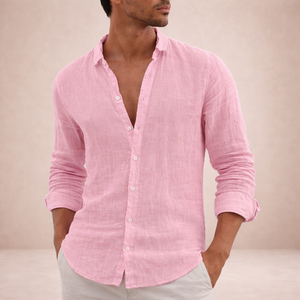 Szymon | Men's Linen Shirt for Summer