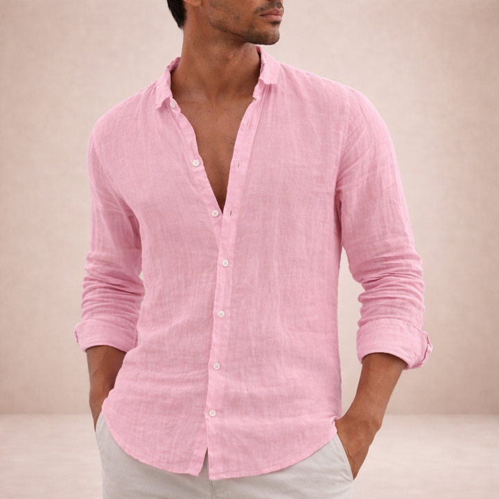 Szymon | Men's Linen Shirt for Summer