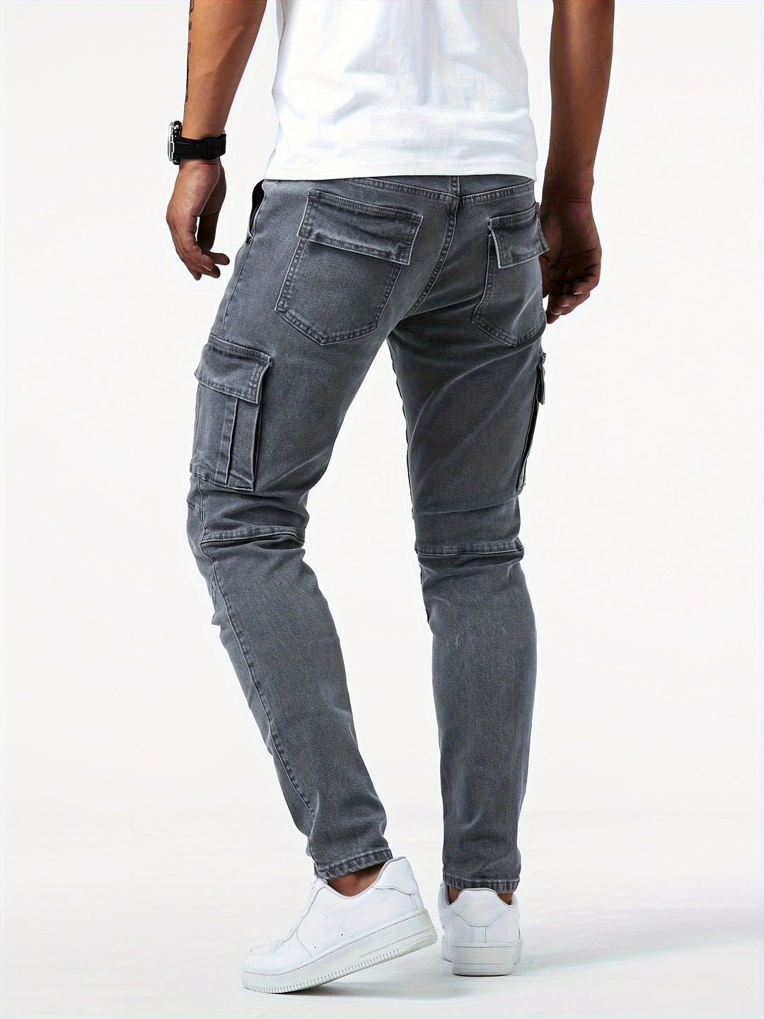 Artur | Męskie Jeansy Cargo Slim Fit