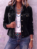 Marcelina | Vintage button-up jacket with pockets
