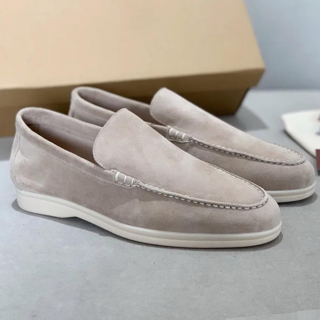 Radosław | Men's Suede Slip-On Loafers