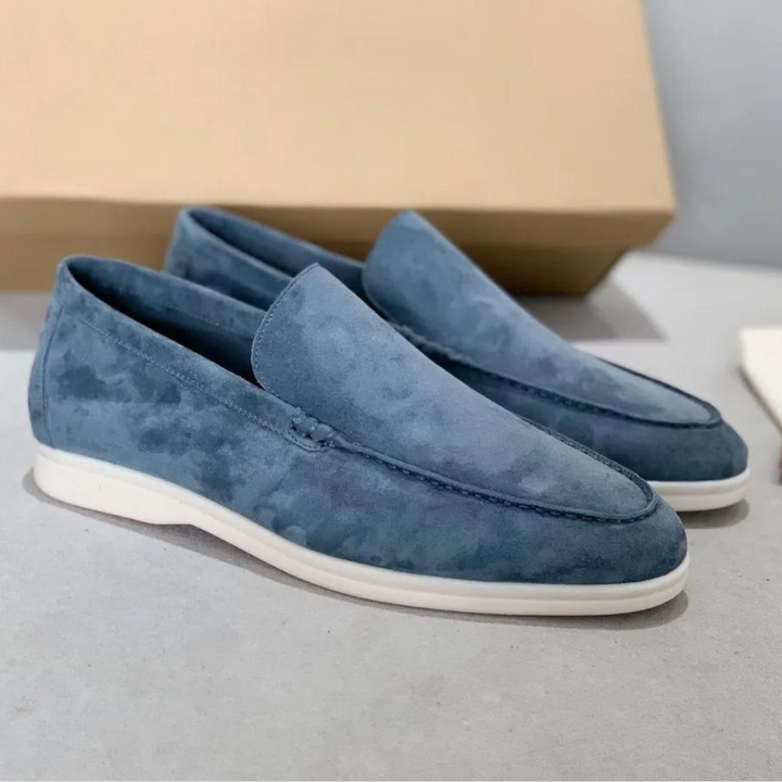 Radosław | Men's Suede Slip-On Loafers