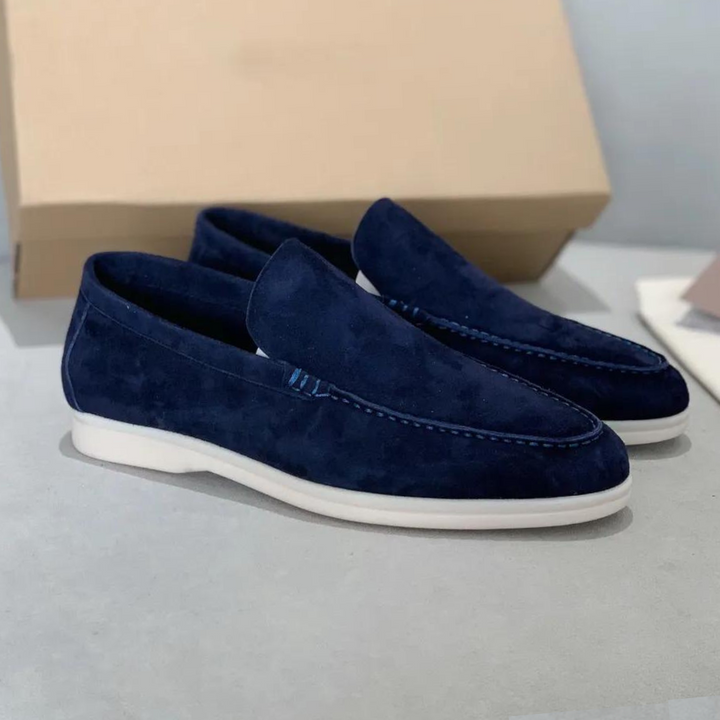 Radosław | Men's Suede Slip-On Loafers