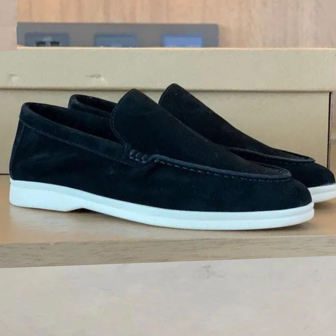 Radosław | Men's Suede Slip-On Loafers