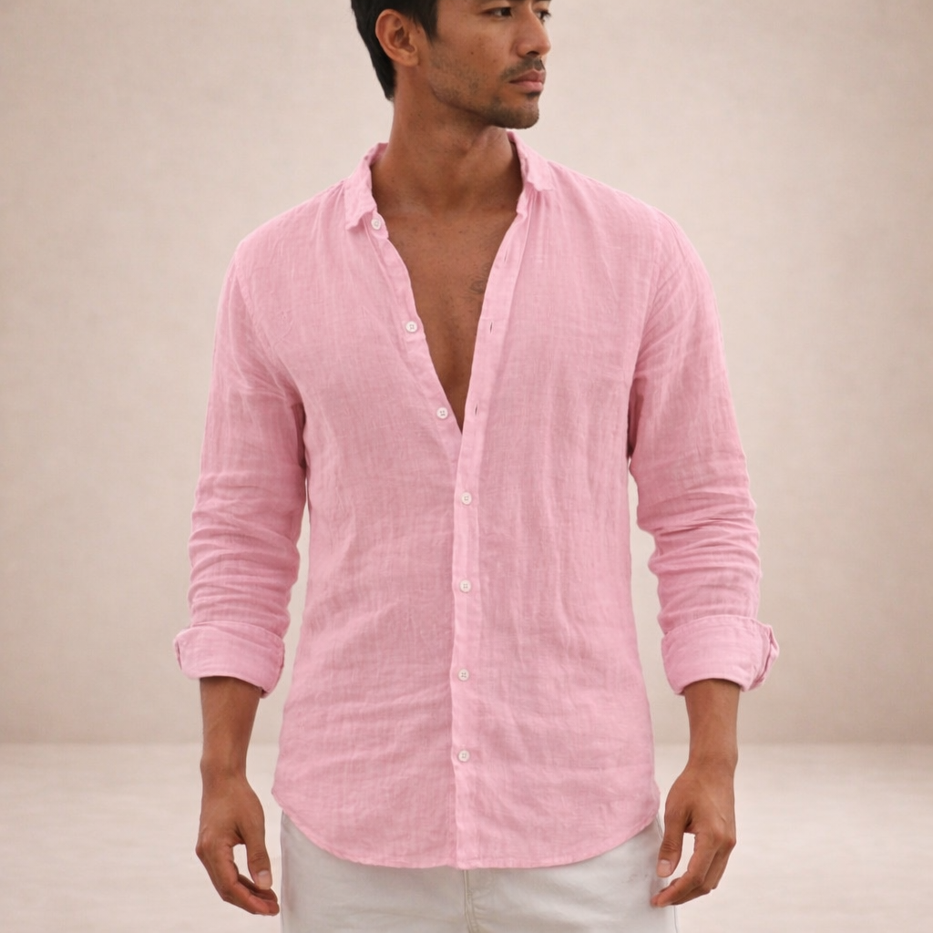 Szymon | Men's Linen Shirt for Summer