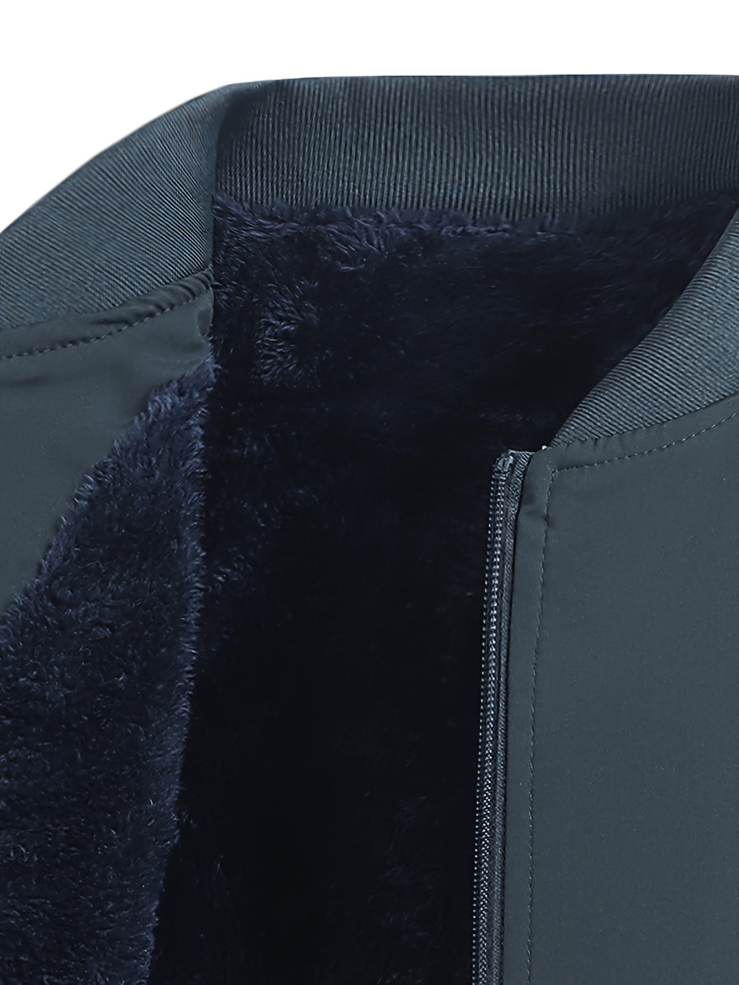 Men's Casual Jacket | Bomber Jacket with Fleece Lining | Regular Fit | For Cooler Days