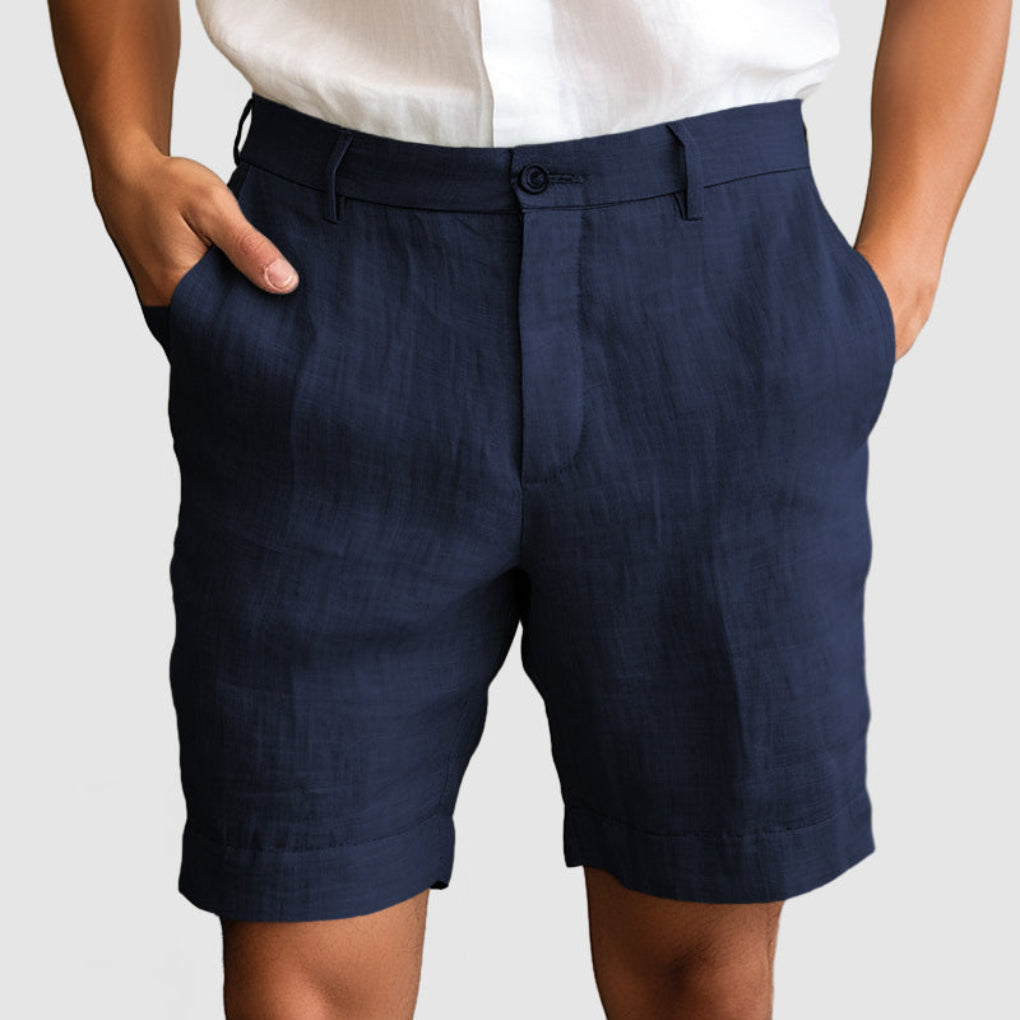 Tomasz | Men's Cotton-Linen Shorts
