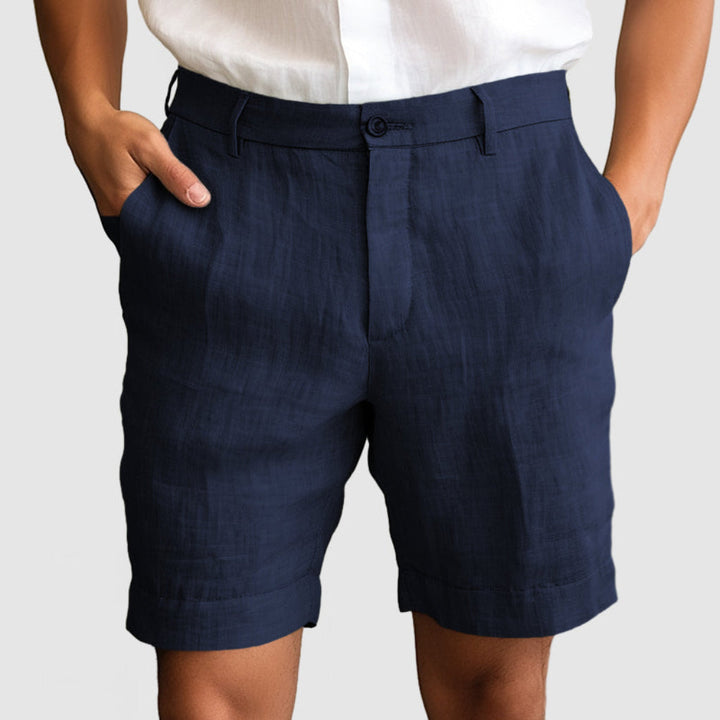 Tomasz | Men's Cotton-Linen Shorts
