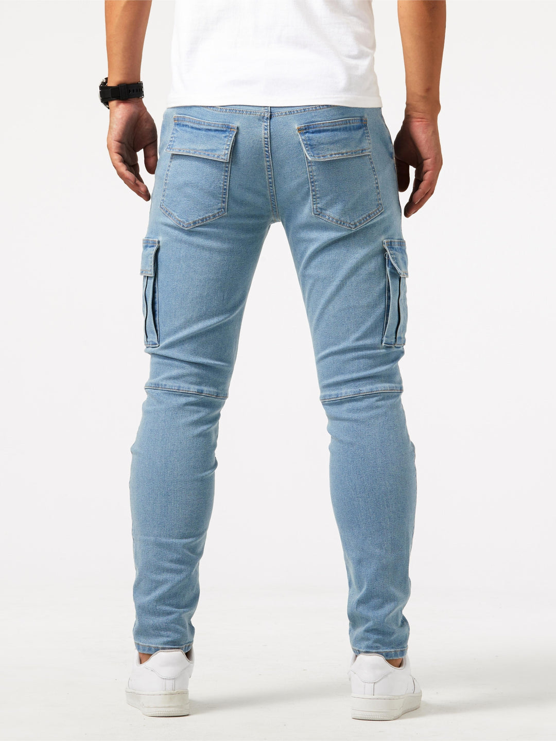 Artur | Męskie Jeansy Cargo Slim Fit