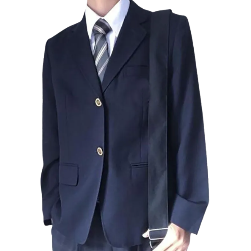 Men's Classic Single-Breasted Blazer with Buttons | Classic Lapels